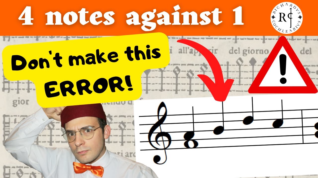Counterpoint 4:1 - Do it PERFECTLY! #music #counterpoint #harmony