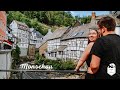 Die historische Stadt Monschau in der Nordeifel