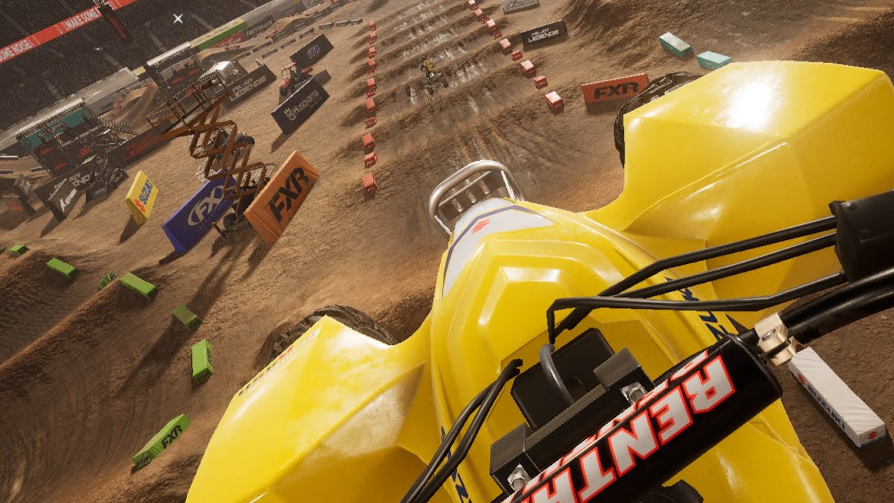 MX vs ATV Legends in VR ! ATV race Oculus Rift YouTube