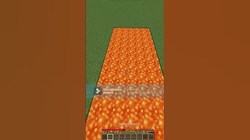 Minecraft Java Edition Lava Boat Clutch #shots