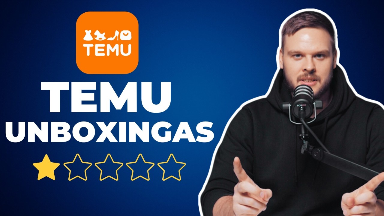 TEMU UNBOXINGA'S!