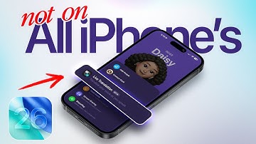 iOS 26 - Features NOT Available on All iPhone’s