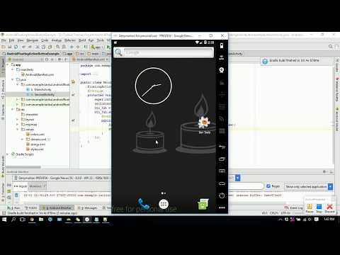 Android Floating Action Button Tutorial Part 2