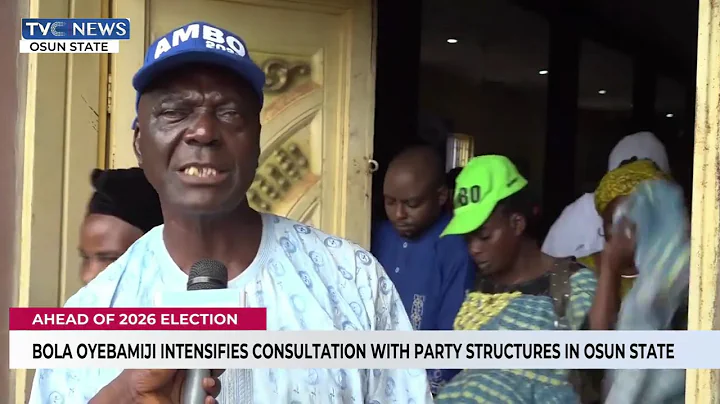 Bola Oyebamiji Intensifies Consultation With Party Structures In Osun State Ahead 2026 Election