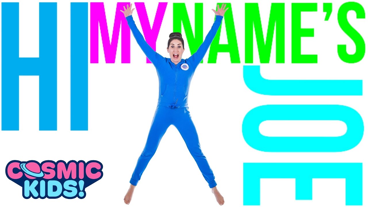 Hi My Name'S Joe | Cosmic Kids Yoga Disco