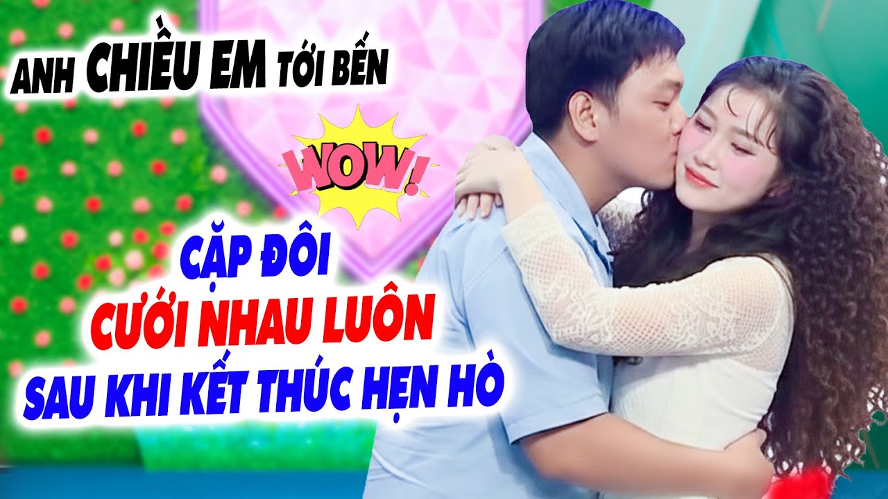 TỐC ĐỘ CƯỚI NHAU nhanh thần tốc chàng trai CƯỚI NGAY NÀNG BÁC SĨ xinh như búp bê - Hẹn Hò Quyền Linh