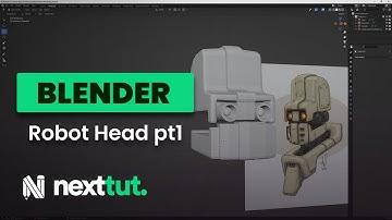 Blender | Modelling a Robot Head part 1