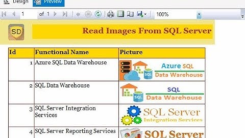 SSRS - Read images from the SQL Server database