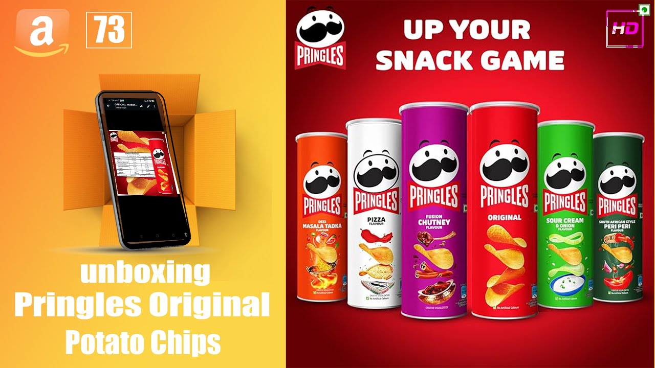 PRINGLES | Original Chips | potato chips | Unboxing | Review | Hindi | Garry FA | We Make Sure™