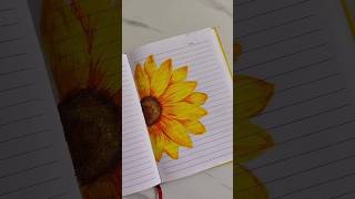 Sunflower painting 🌻✨ #art #shorts #youtubeshorts