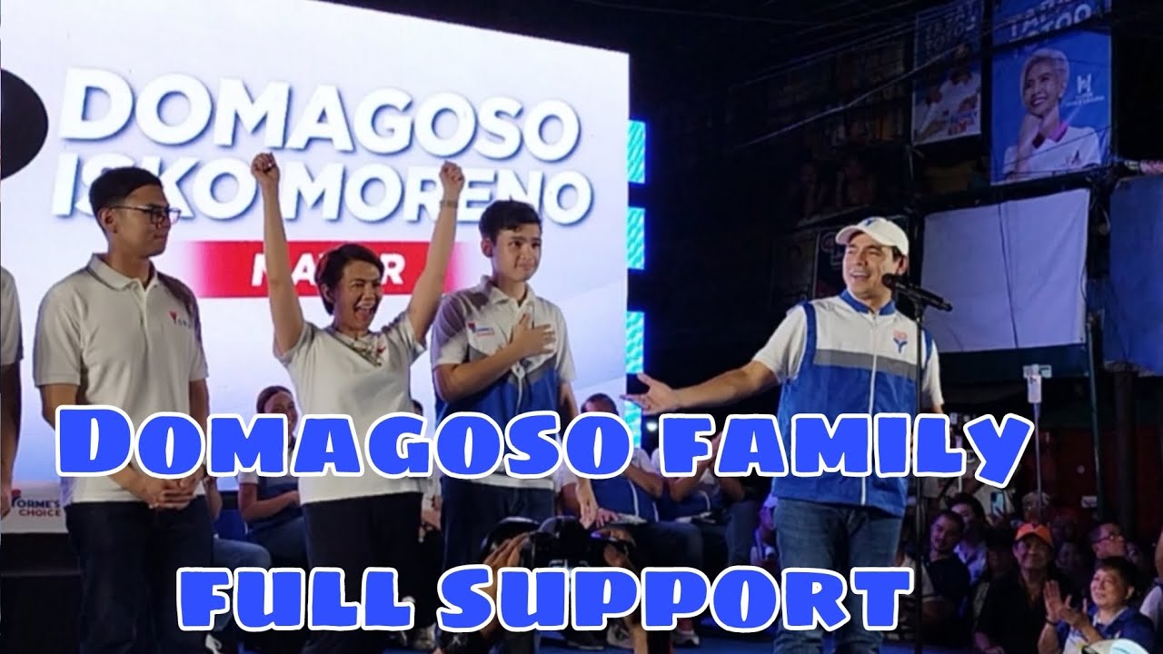 Dito pinanganak sa tondo kaya dito pinakilala ni yorme isko moreno family domagoso full support
