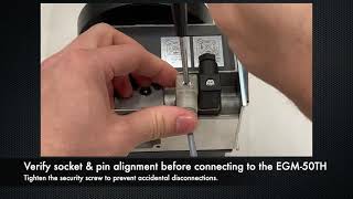 How to wire an EGM-50TH DIN connector
