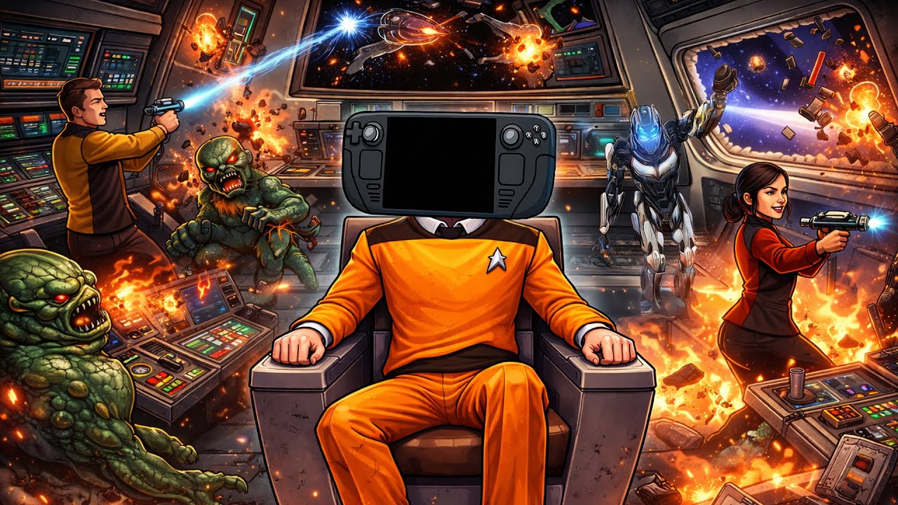 Command Deck Review | A Star Trek-Style Hidden Gem for Steam Deck