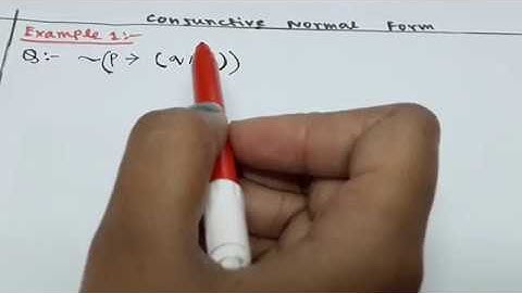 CONJUNCTIVE NORMAL FORM [CNF] || PROPOSITIONAL CALCULUS || Many Example Solve