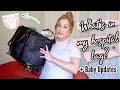 WHAT'S IN MY HOSPITAL BAG│Baby Update, Prepping for C-section, & Pre-labor Scares