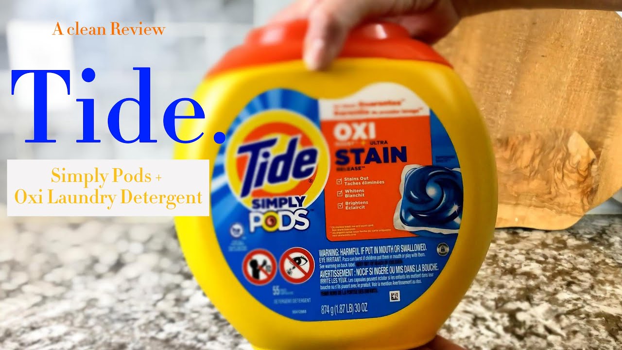 Tide Simply Pods + Oxi Fresh Laundry Bliss Fresh Review YouTube