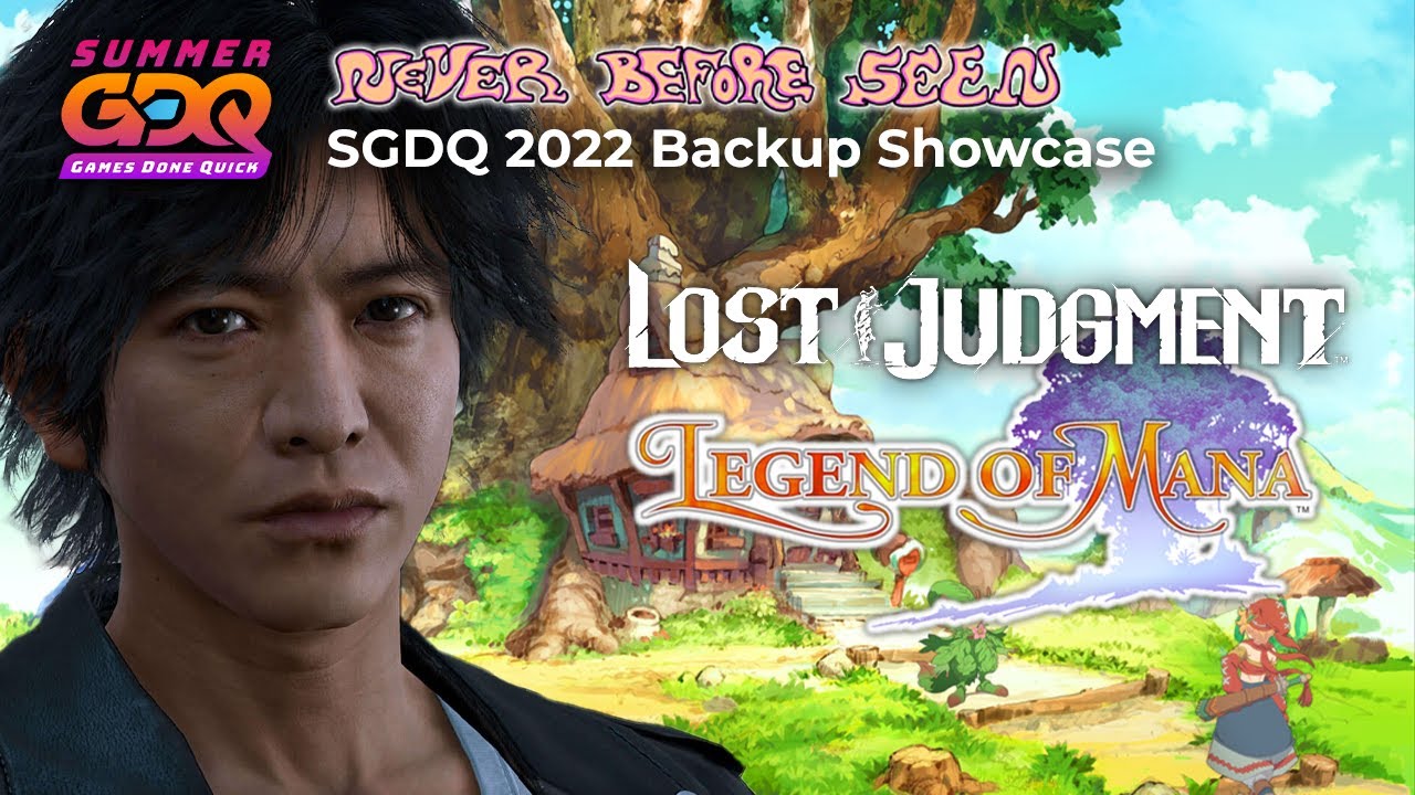 Never Before Seen - SGDQ 2022 Backups