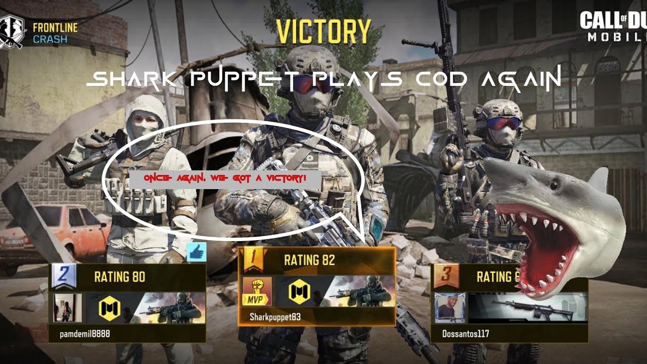 Shark Puppet Plays COD Again (Victory’s Again) - YouTube