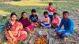 শীতকালের প্রথম পিকনিকে আমরা বানালাম চিকেন তন্দুরি | chicken tandoori recipe