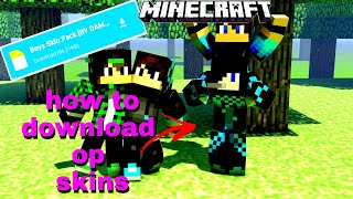 how to download boys  skins 😍 in Minecraft PE in Malayalam screenshot 2