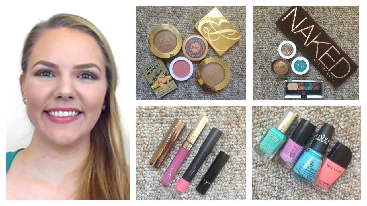 Summer Makeup Must Haves 2017