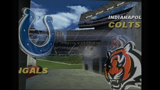 NFL Blitz Pro (GameCube) Colts vs Bengals