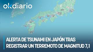 Tsunami alert in Japan following 7.1 magnitude earthquake off the coast of Kyushu island