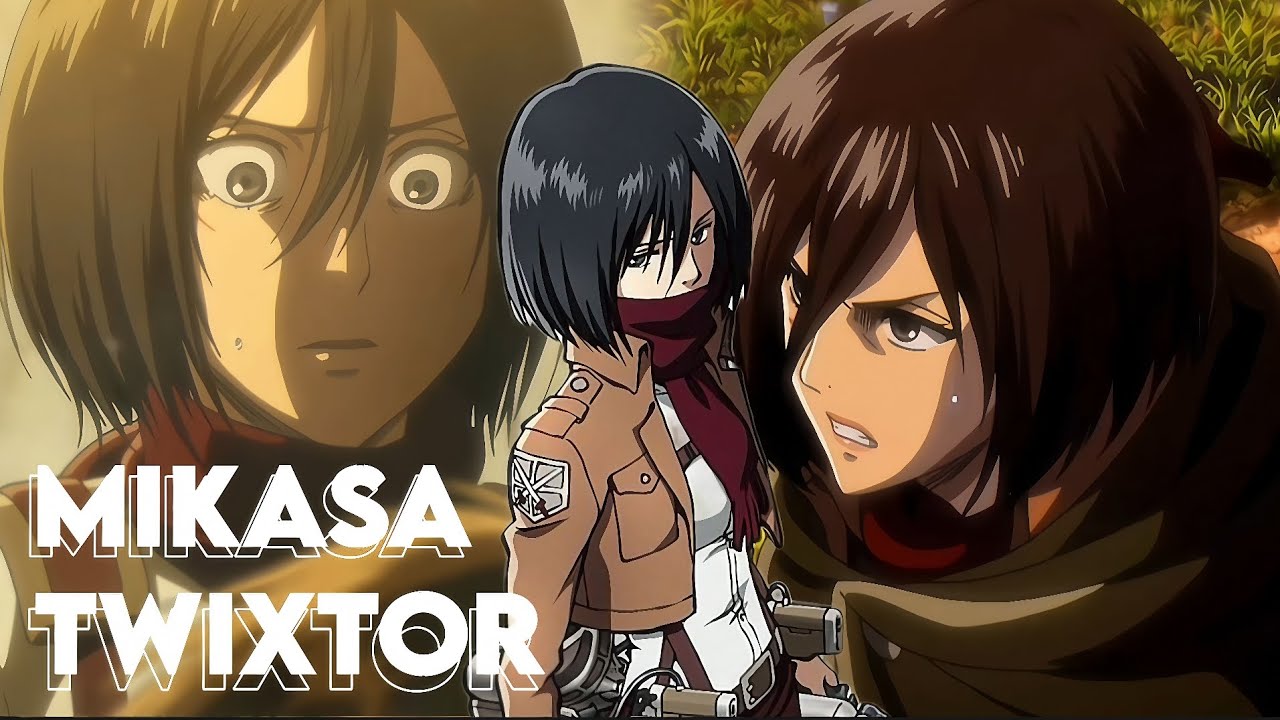 MIKASA TWIXTOR 4K60FPS (Attack on Titan) - YouTube