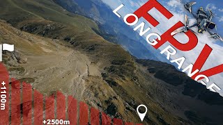 FPV Long Range in Pyrénées Mountain - VEGA Gravity HD 6inch (UNCUT)