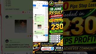 🚀 230 PIPS PROFIT BOOKED! 🚀ALHAMDULILLAH ❤️ #forextrading #trading #completetraderacademy #party