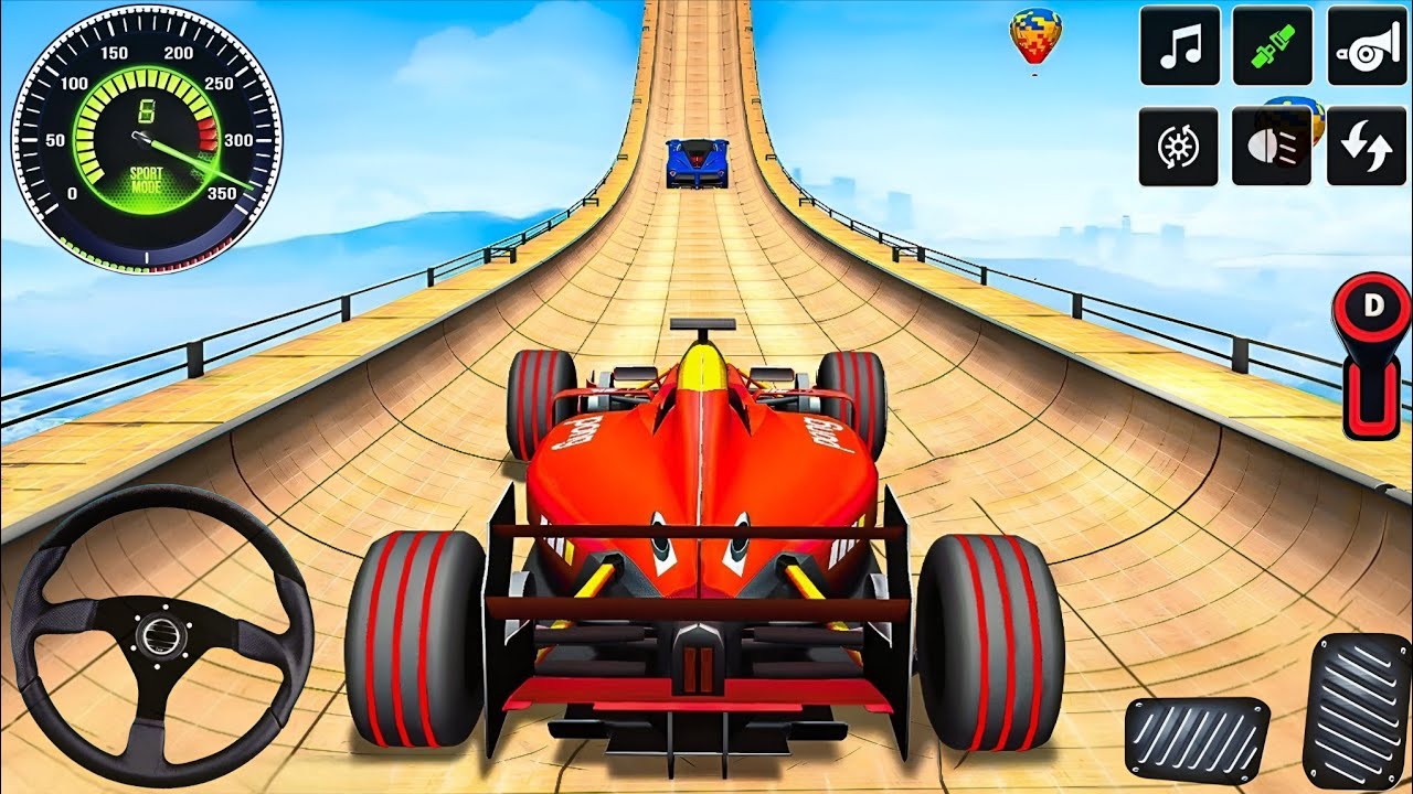 Formula Car Mega Ramp Extreme Racing - Android Gameplay 
