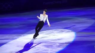 YUZURU HANYU 2018pyeongchangOlympicsGALA— &quot;Notte Stellata&quot; +Champion Talk .focused fancam