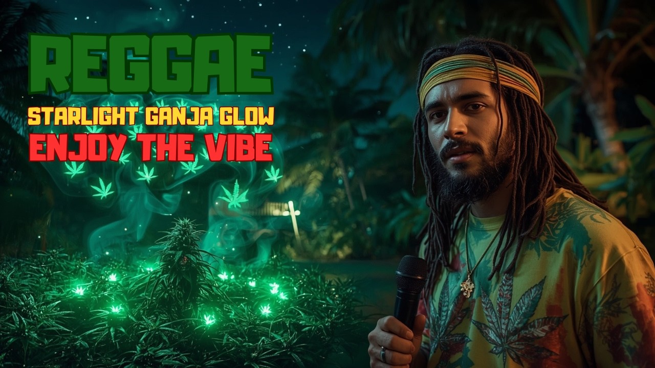 🌿 Starlight Ganja Glow - Ganja Reggae 2025 🌴 | Spiritual Reggae Anthem!