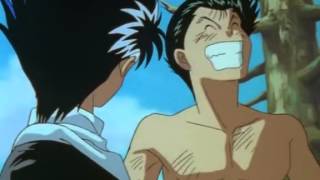 Hiei And Yusuke Moment