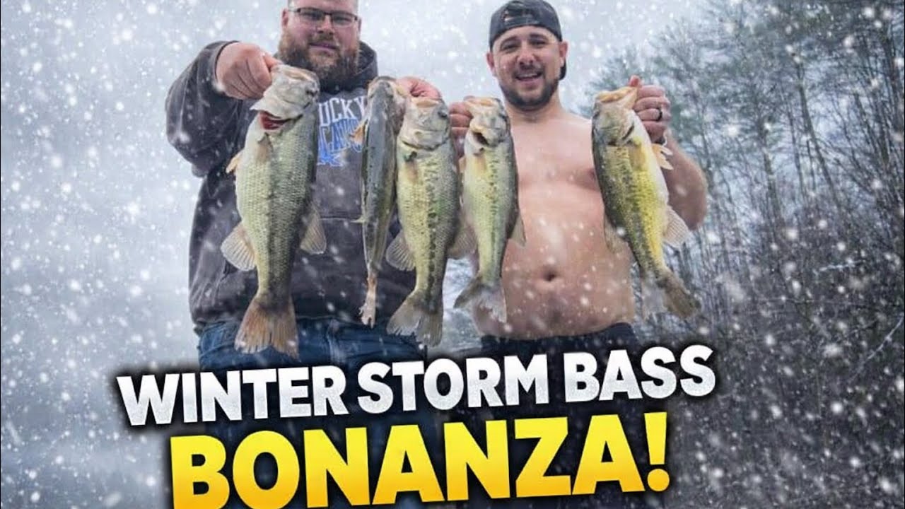  I Didn’t Expect This Many Big Bass in a Winter Storm