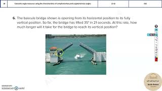 G9Adv 18 Calculate angle measures using the characteristics of complementary and supplementary angle