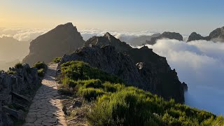 Next time I’ll bring a bike - A 12 mile hike to camp at the highest point on Madeira