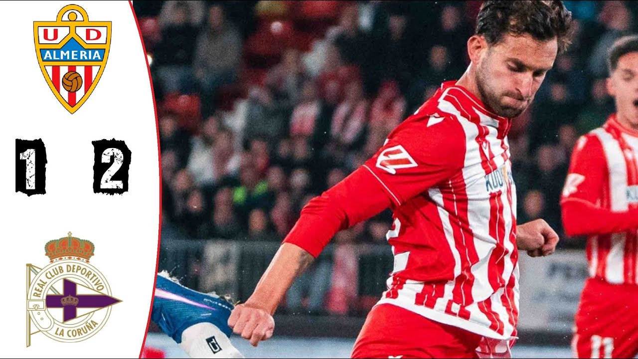 Almeria vs Deportivo La Coruña 1-2 Resumen | LaLiga 2 - 2025/2026