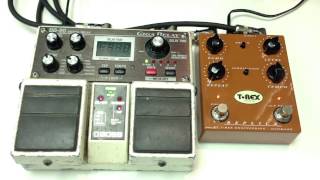 Boss DD-20 vs T-Rex Replica Delay - YouTube