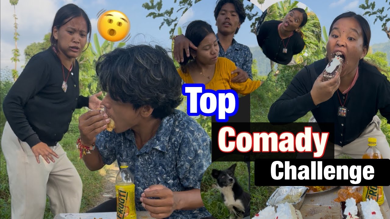 चण्डी खाँदै 😂 Fight Paryo🙄 ||Rock paper scissors Challenge [लास्टै कमेडी भिडियो 😂] Full Comady 