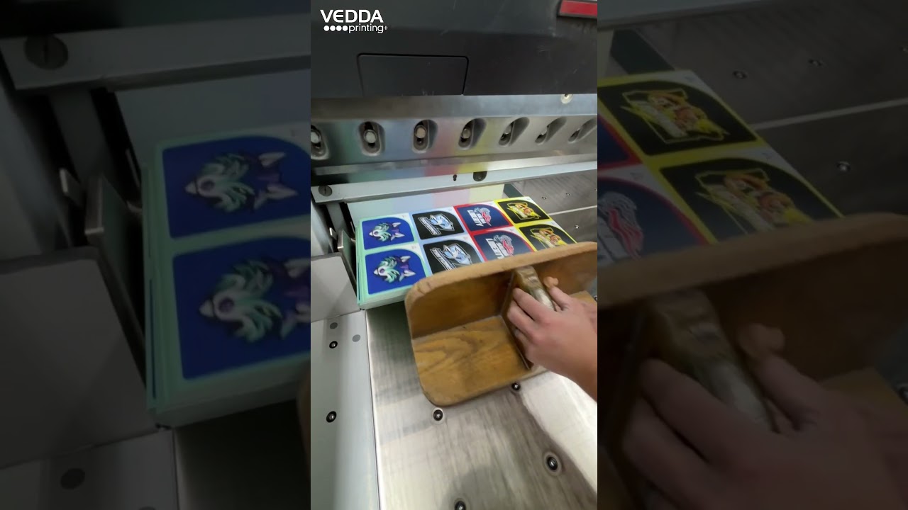 Precision cuts, flying scraps, and bold colors—watch custom arena football cards come to life! 🏈✂️