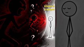 silence is a weapon #psychology #usa #usacontent #motivation #selfimprovement