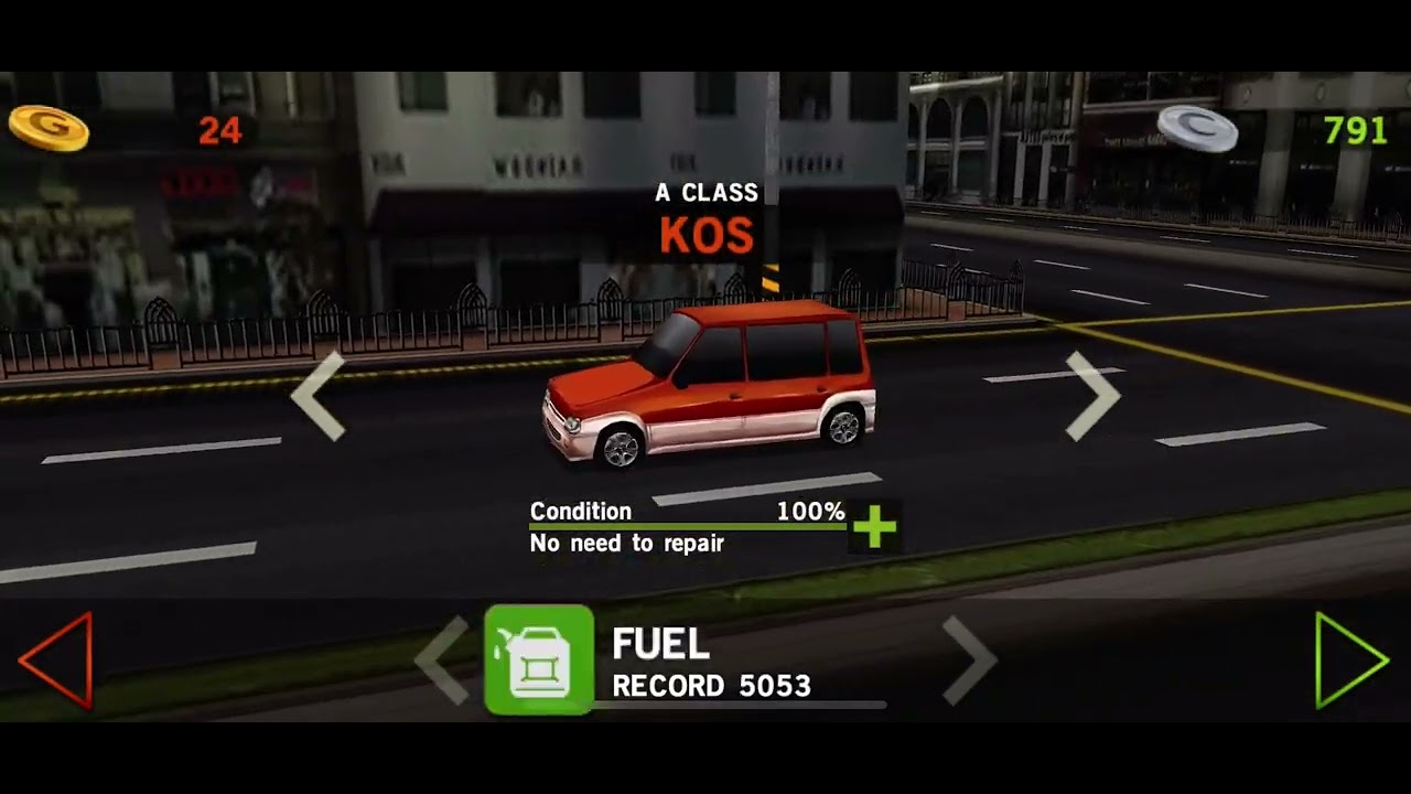 Car gaming. Easy to play.