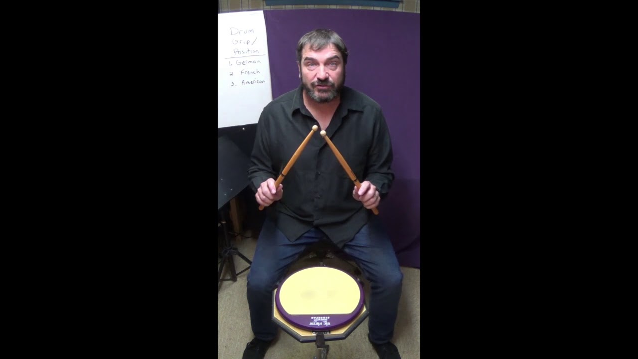 German, French and American Drum Grip