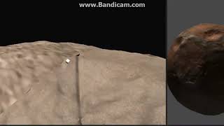 Procedural planet ,basic terrain, LOD and gravity..