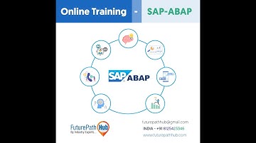 SAP ABAP DEMO IN TELUGU( తెలుగులో......)....For online Training ...please contact @ 8125423346.