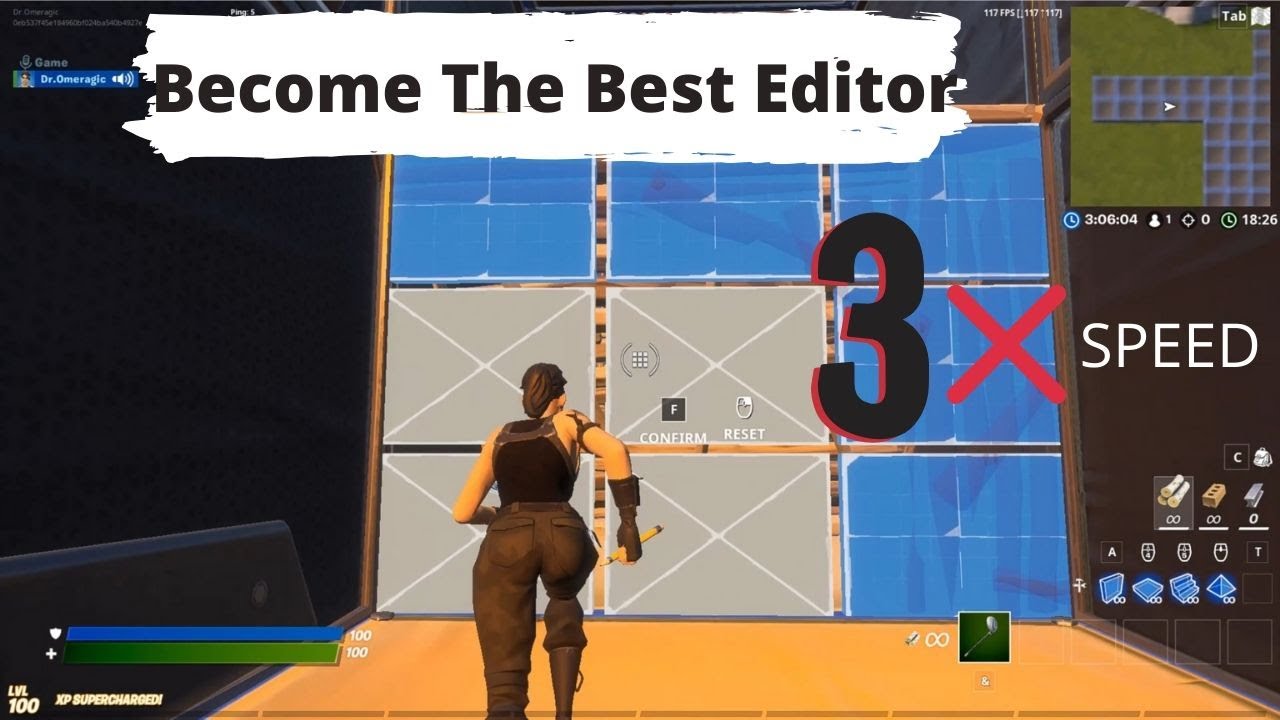 BEST Edit Course Map In Fortnite To Improve Editing for Chapter 3 YouTube