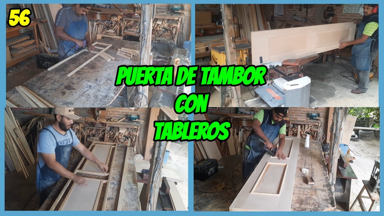 como-hacer-puerta-de-tambor-con-tableros-carpinteria-youtube