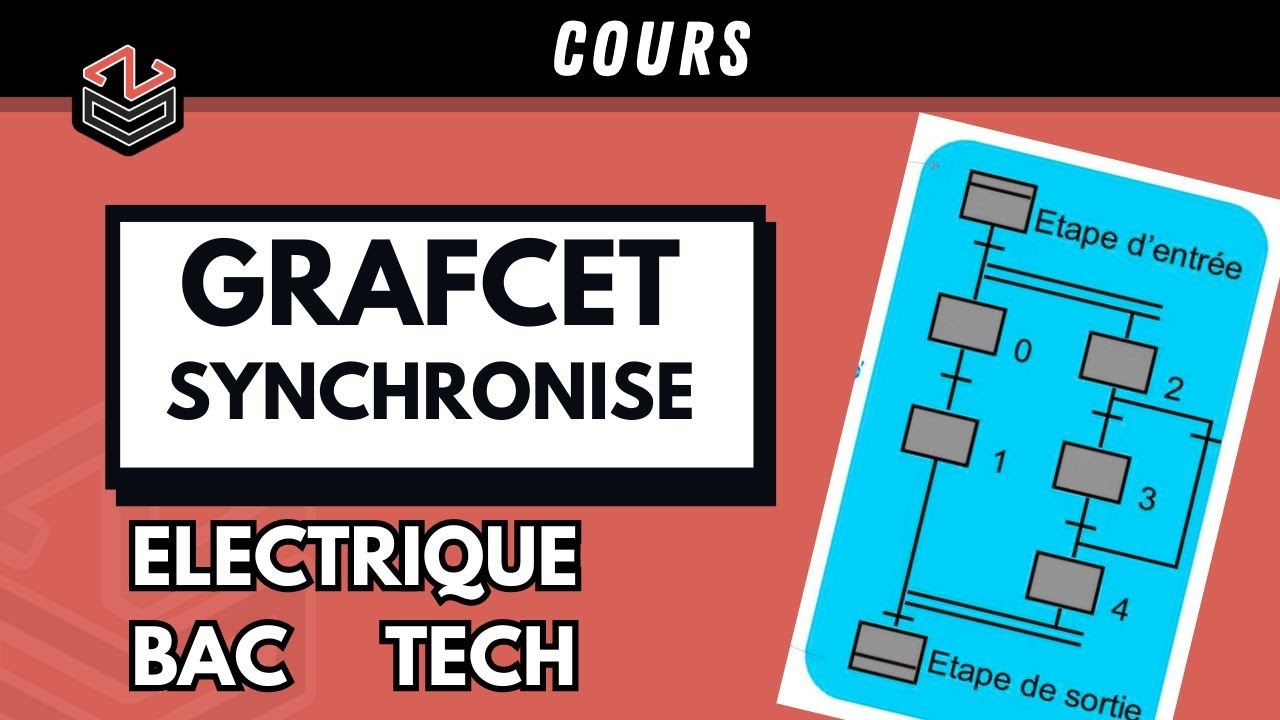 ÉLECTRIQUE ⚡( Part 1) : Cours GRAFCET Synchronisé
