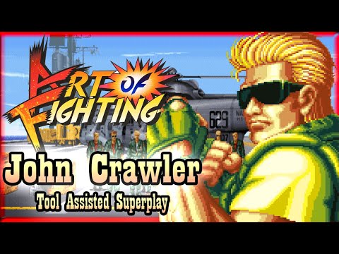 【TAS】ART OF FIGHTING (RYUUKO NO KEN) - JOHN CRAWLEY
